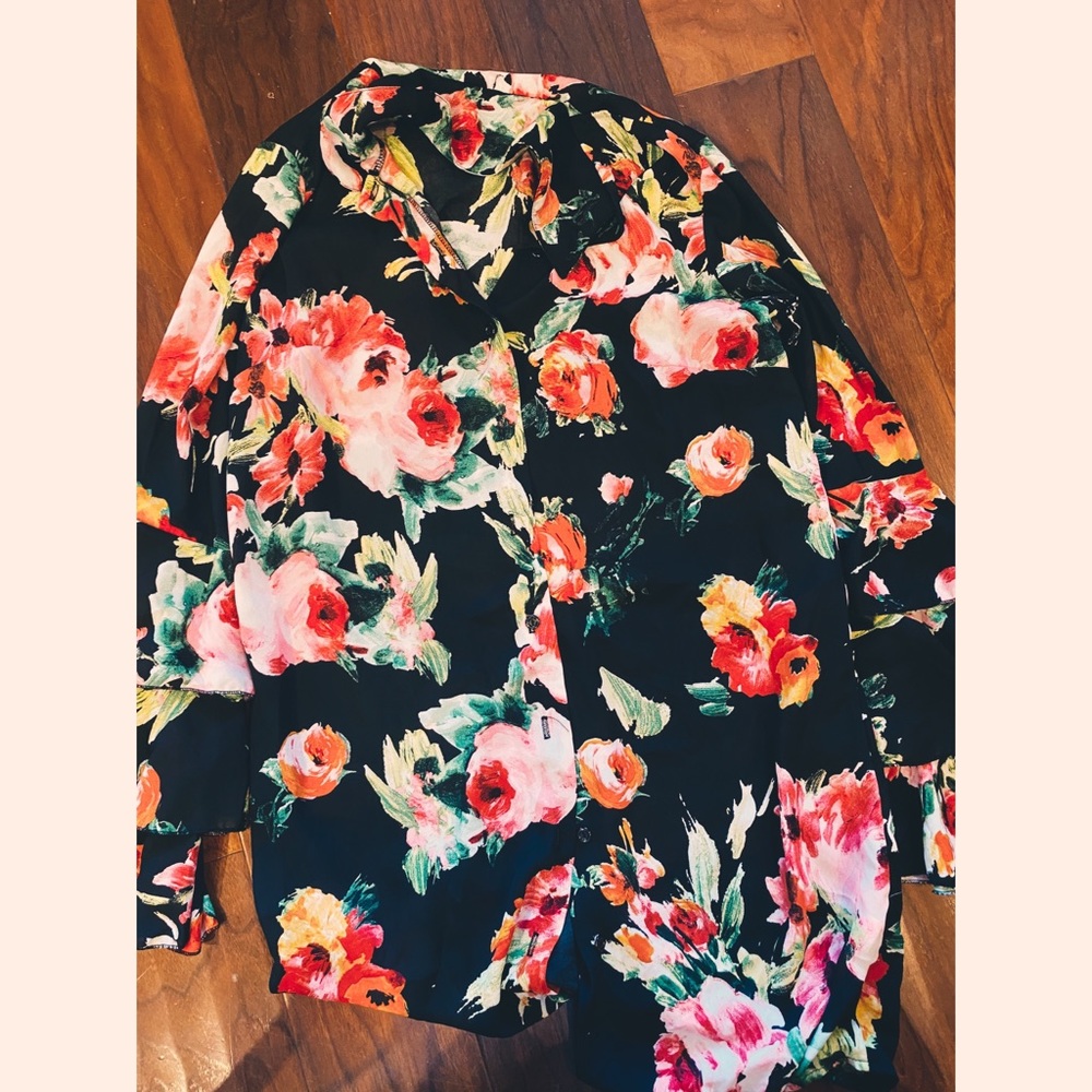 pretty little thing floral dress